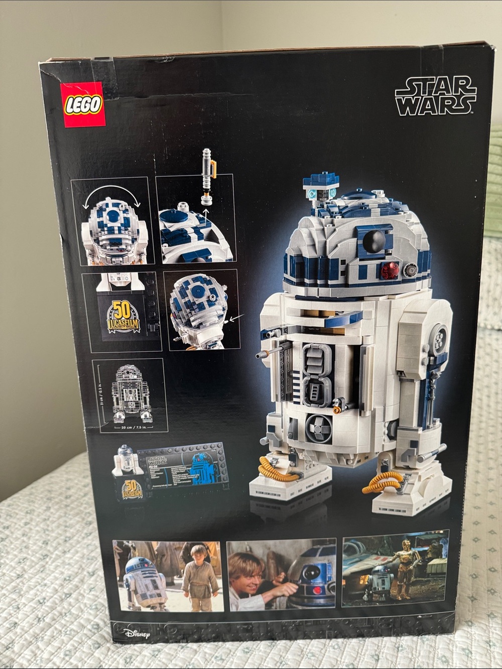 Lego R2-D2 Model 75308- RETIRED 50th Anniversary Limited Edition - Picture 2 of 10